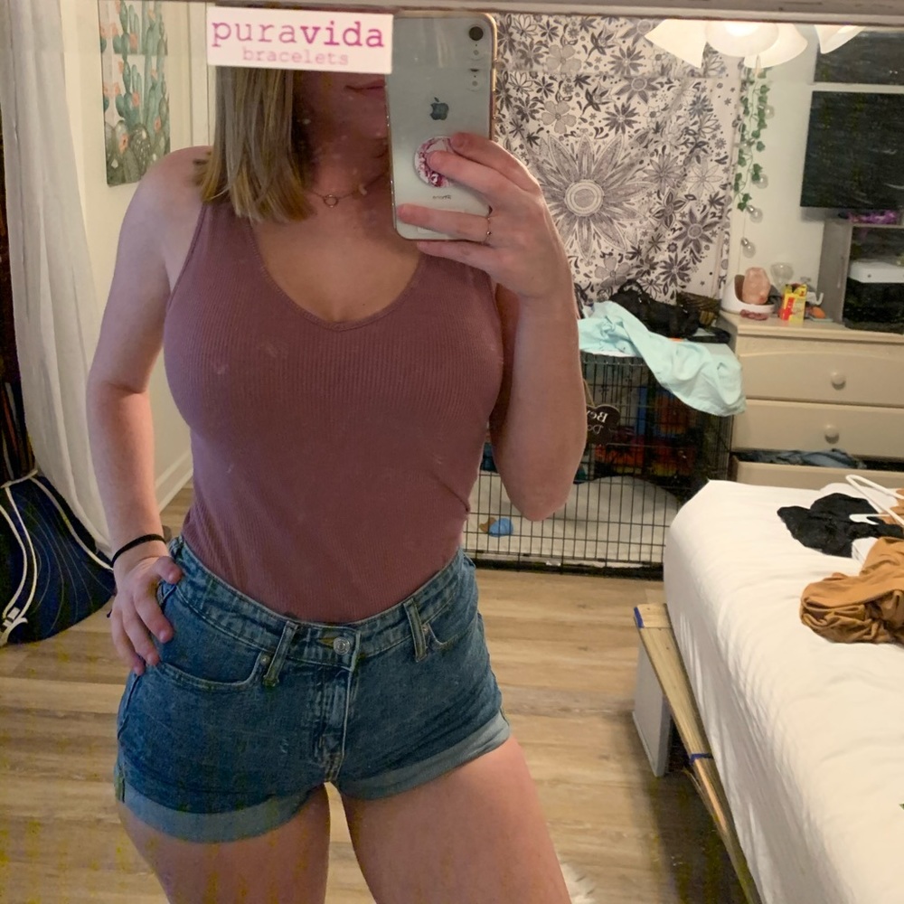 Pink/purple Tank Top
